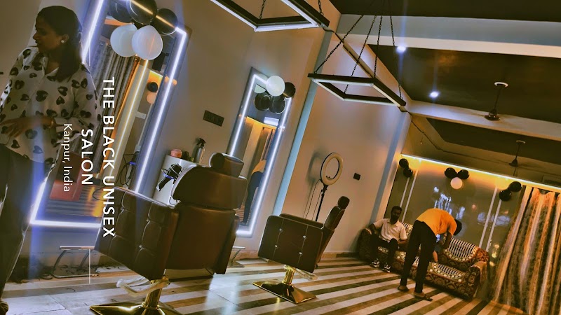 The Black unisex salon